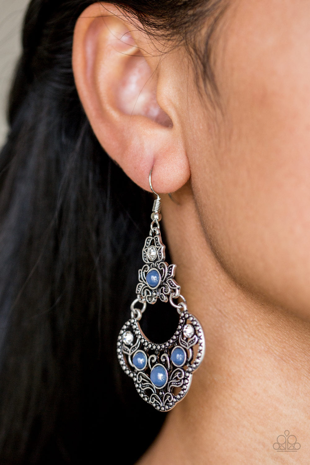 Garden State Glow - Blue Earrings