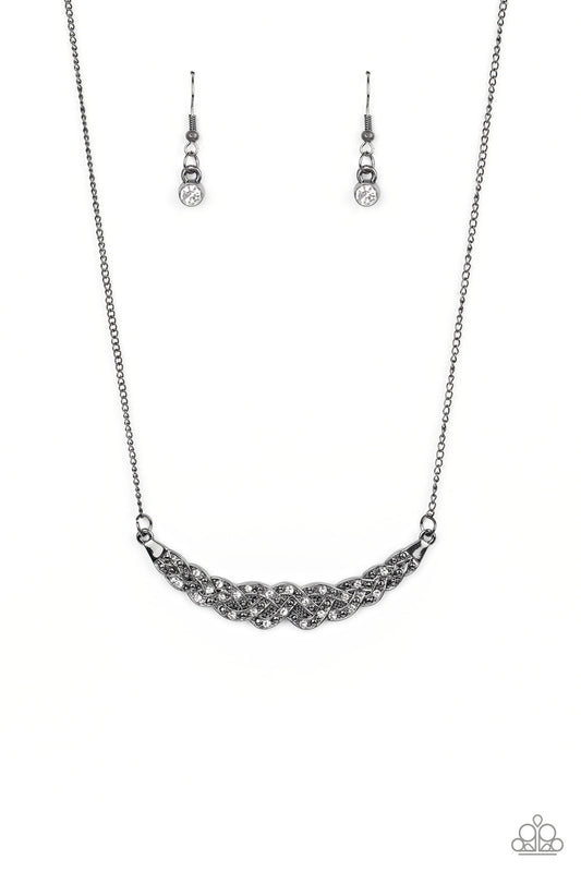 Whatever Floats Your YACHT - Black Necklace