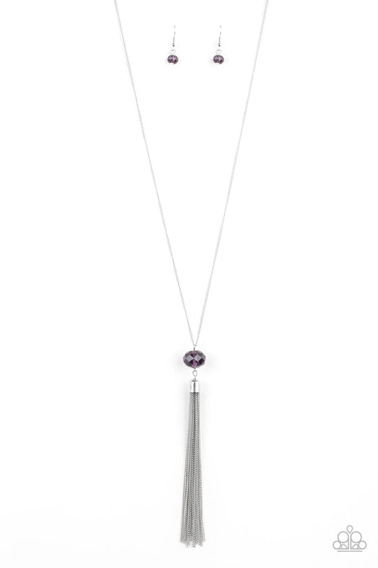 Socialite Of The Season - Purple Necklace