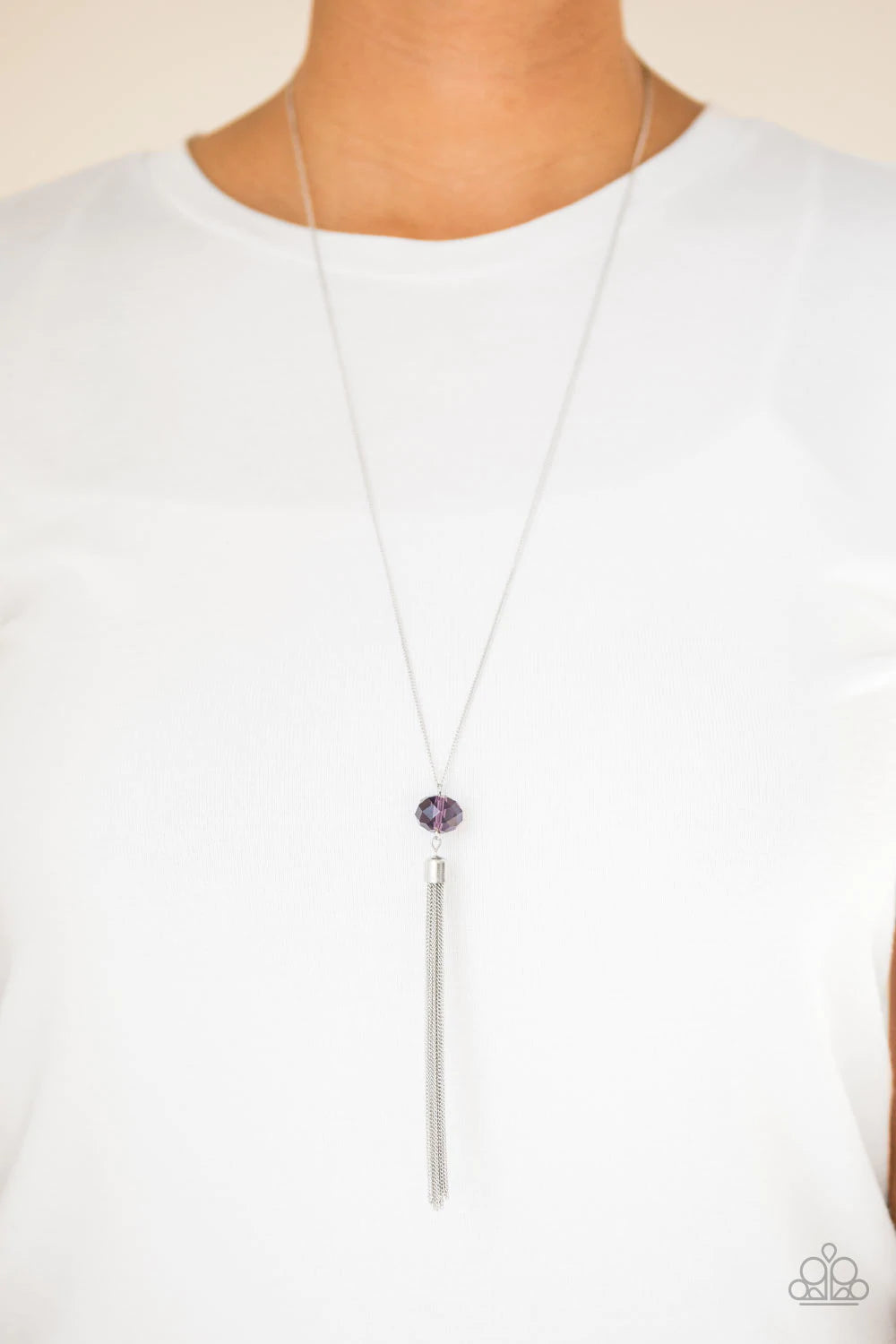 Socialite Of The Season - Purple Necklace