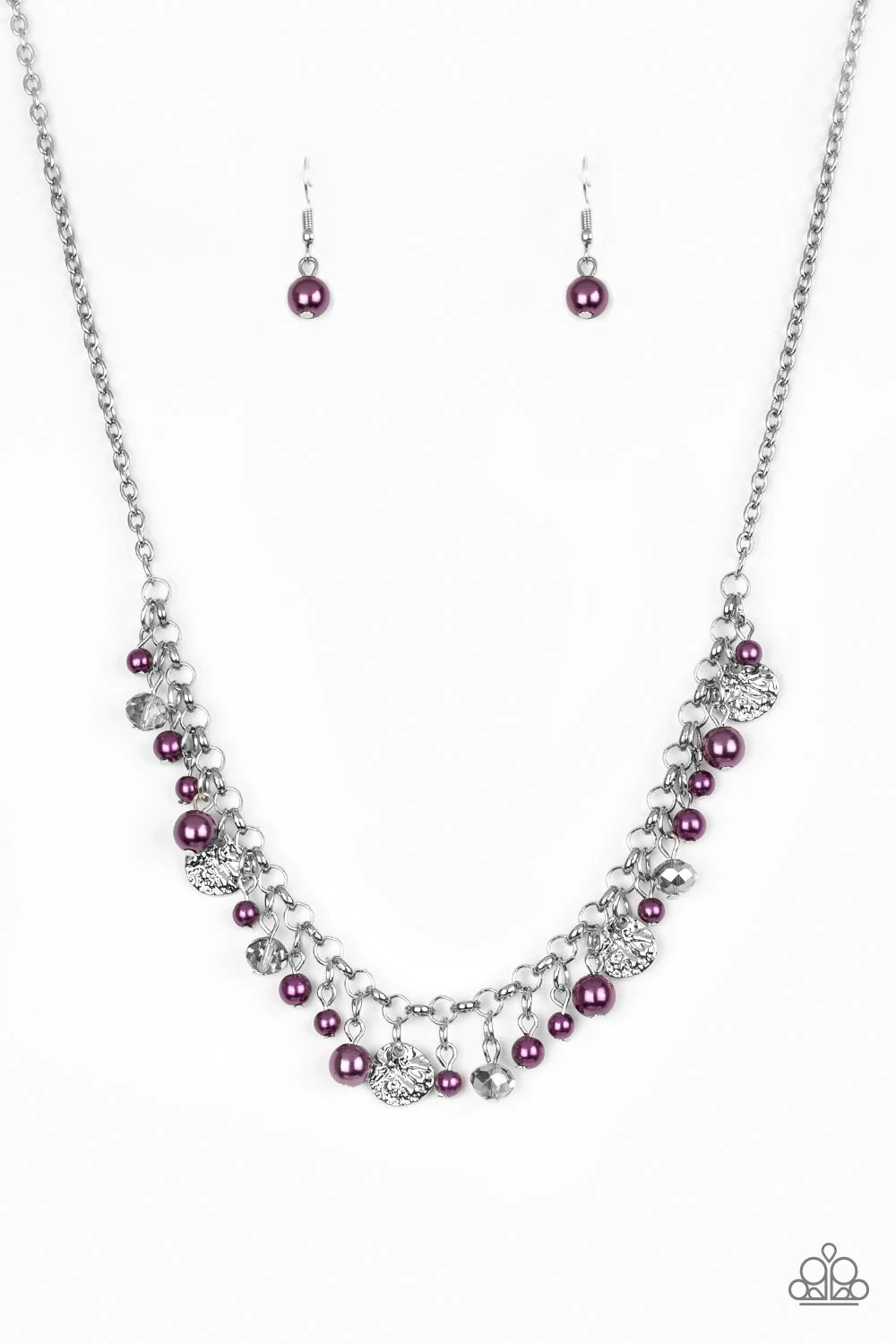 Coastal Cache - Purple Necklace
