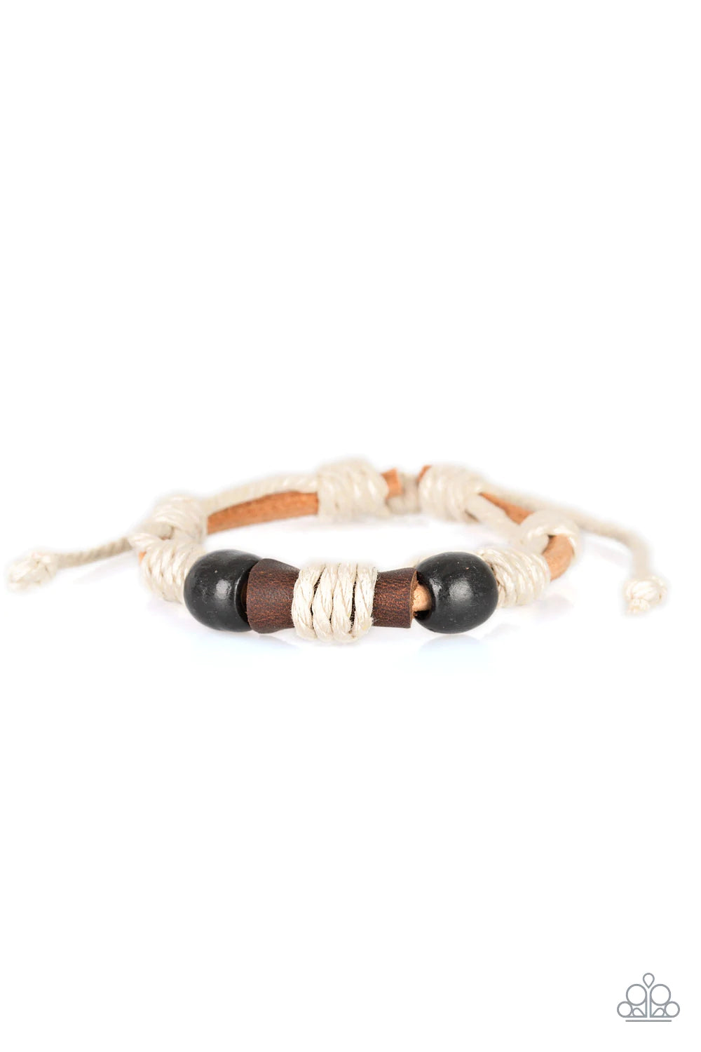 Back In The Backwoods - Black Bracelet