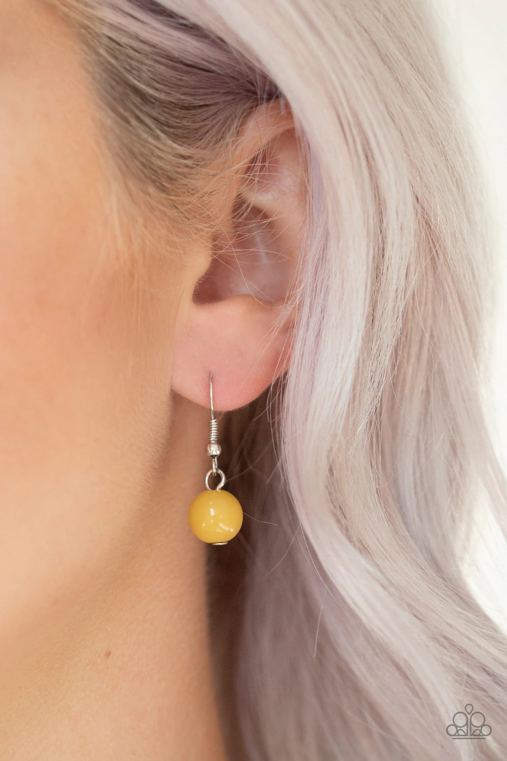 Me-dallions, Myself, and I - Yellow Necklace