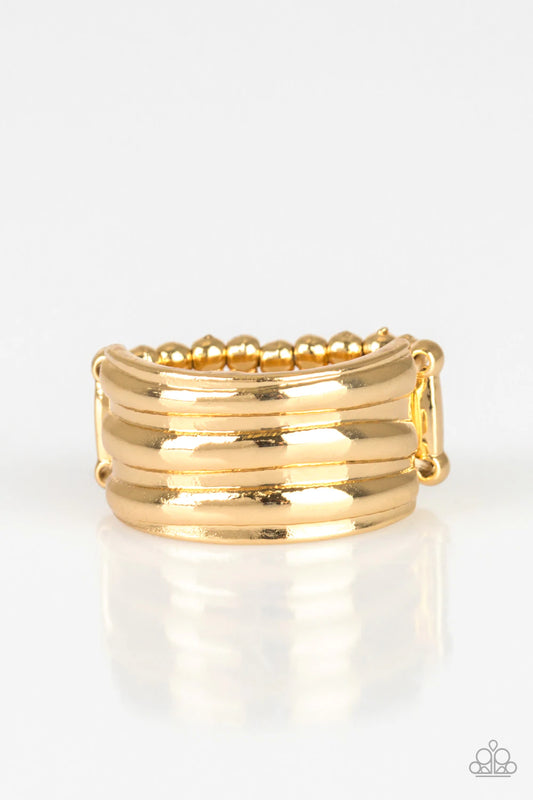 Rough Around The Edges - Gold Ring