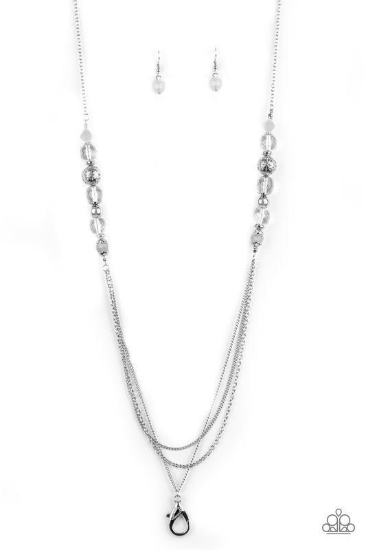 Native New Yorker - White Necklace