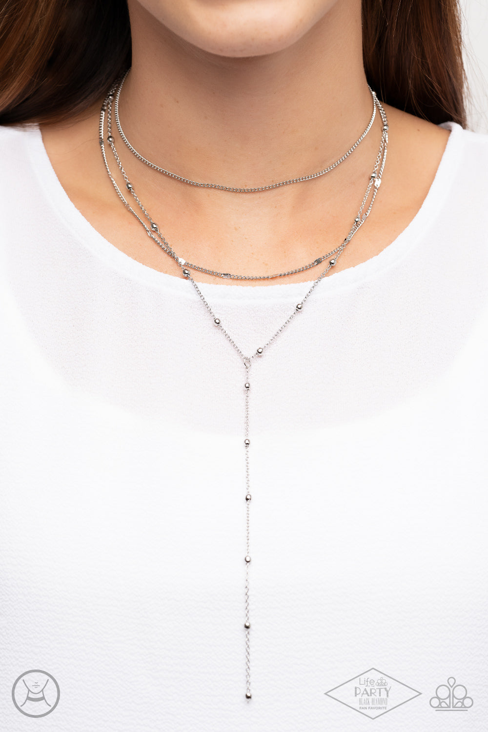 Think Like A Minimalist - Silver Necklace