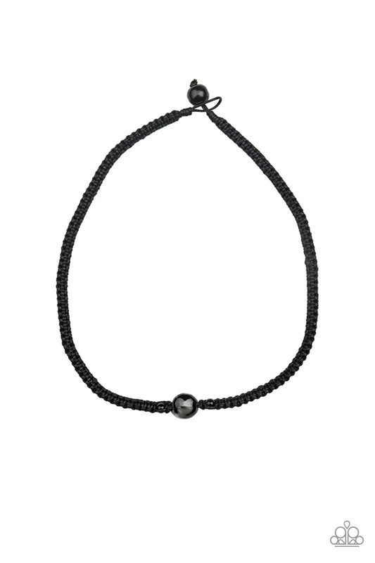 Go Climb A Mountain - Black Urban Necklace