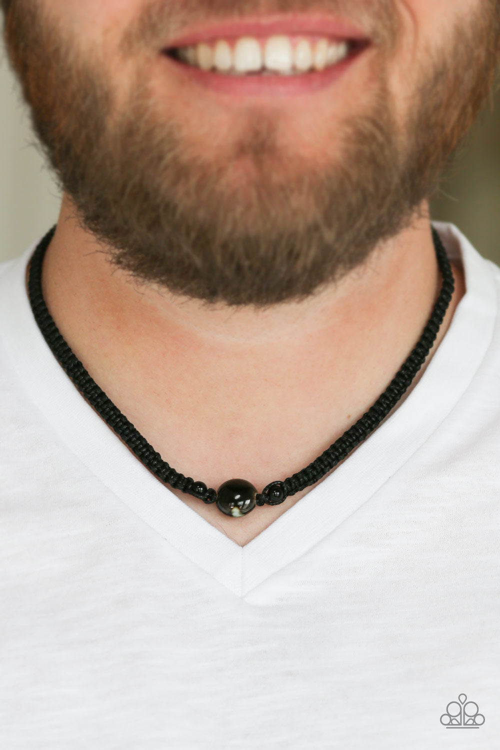 Go Climb A Mountain - Black Urban Necklace