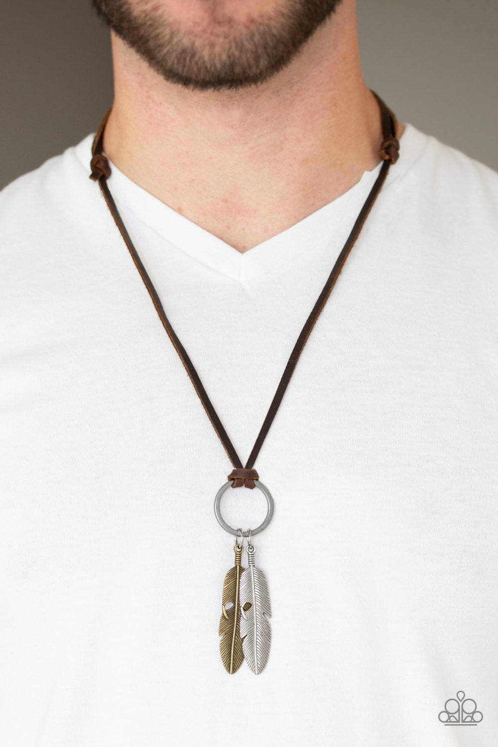 Sky Walker - Brown Urban Necklace