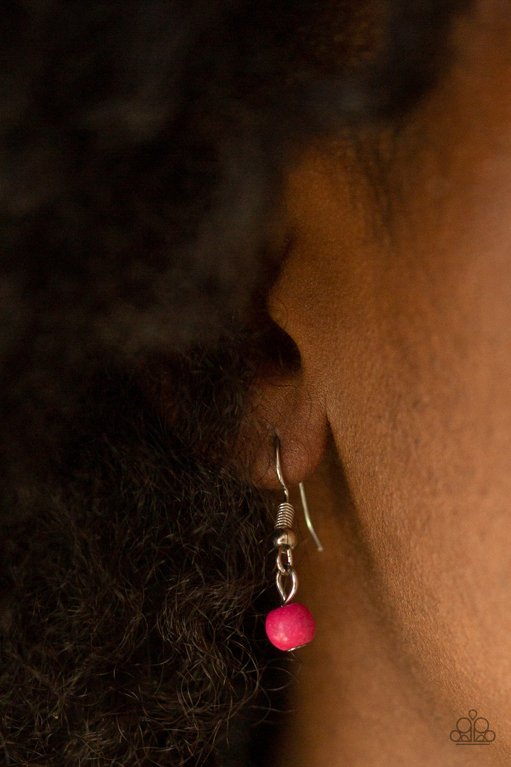 The Pony Express - Pink Necklace