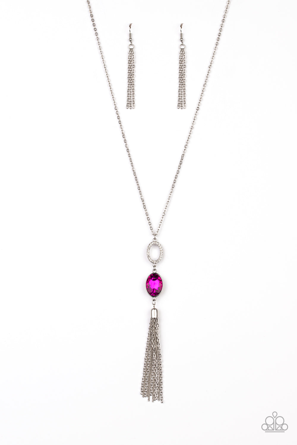 Unstoppable Glamour - Pink Necklace