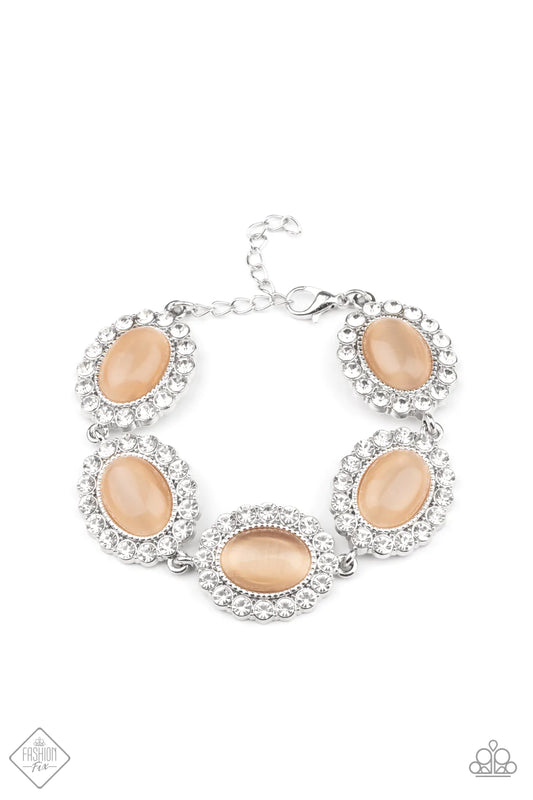 Demurely Diva - Orange Bracelet