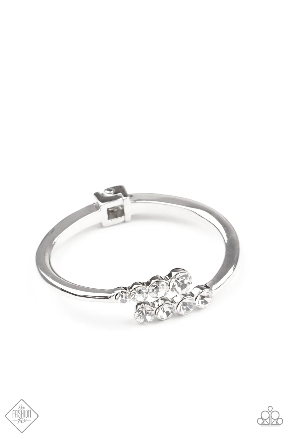 Defying Dazzle - White Bracelet