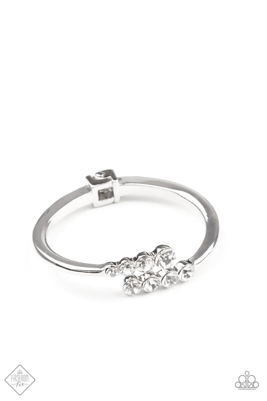 Defying Dazzle - White Bracelet