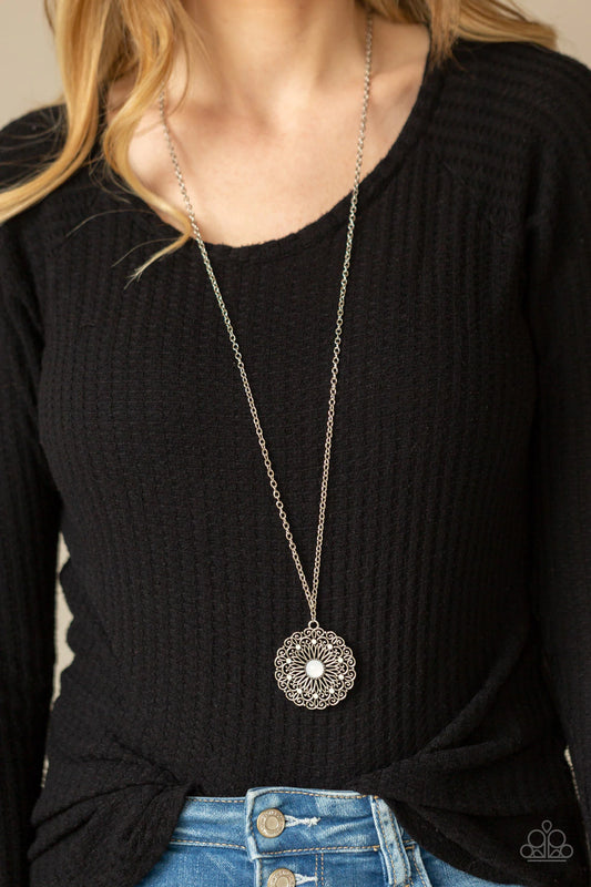 Opal Gardens - White Necklace