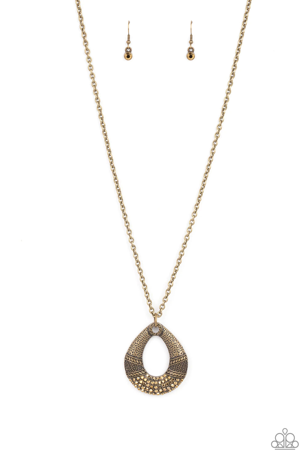 Glitz and Grind - Brass Necklace