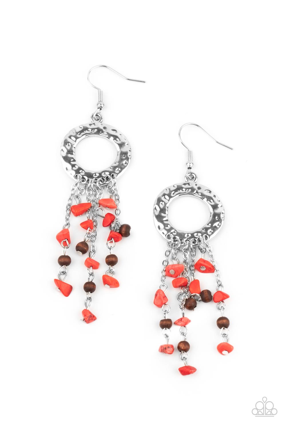 Primal Prestige - Red Earrings