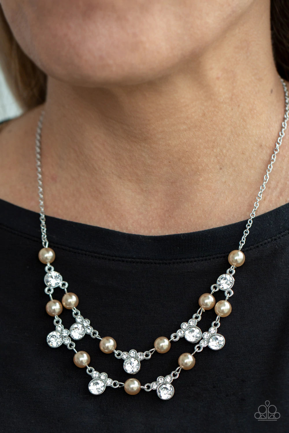 Royal Announcement - Brown Necklace