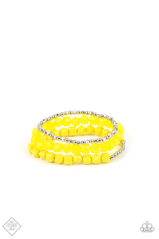 Vacay Vagabond - Yellow Bracelet