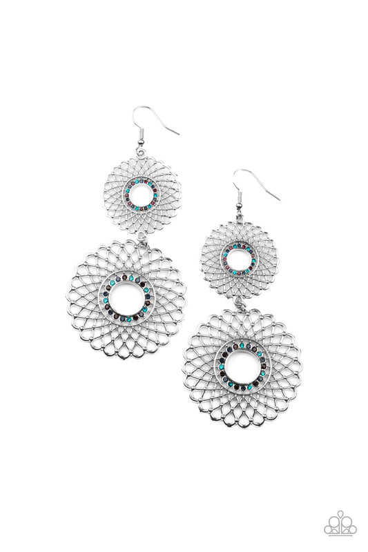 Regal Roulette - Mutli Earrings