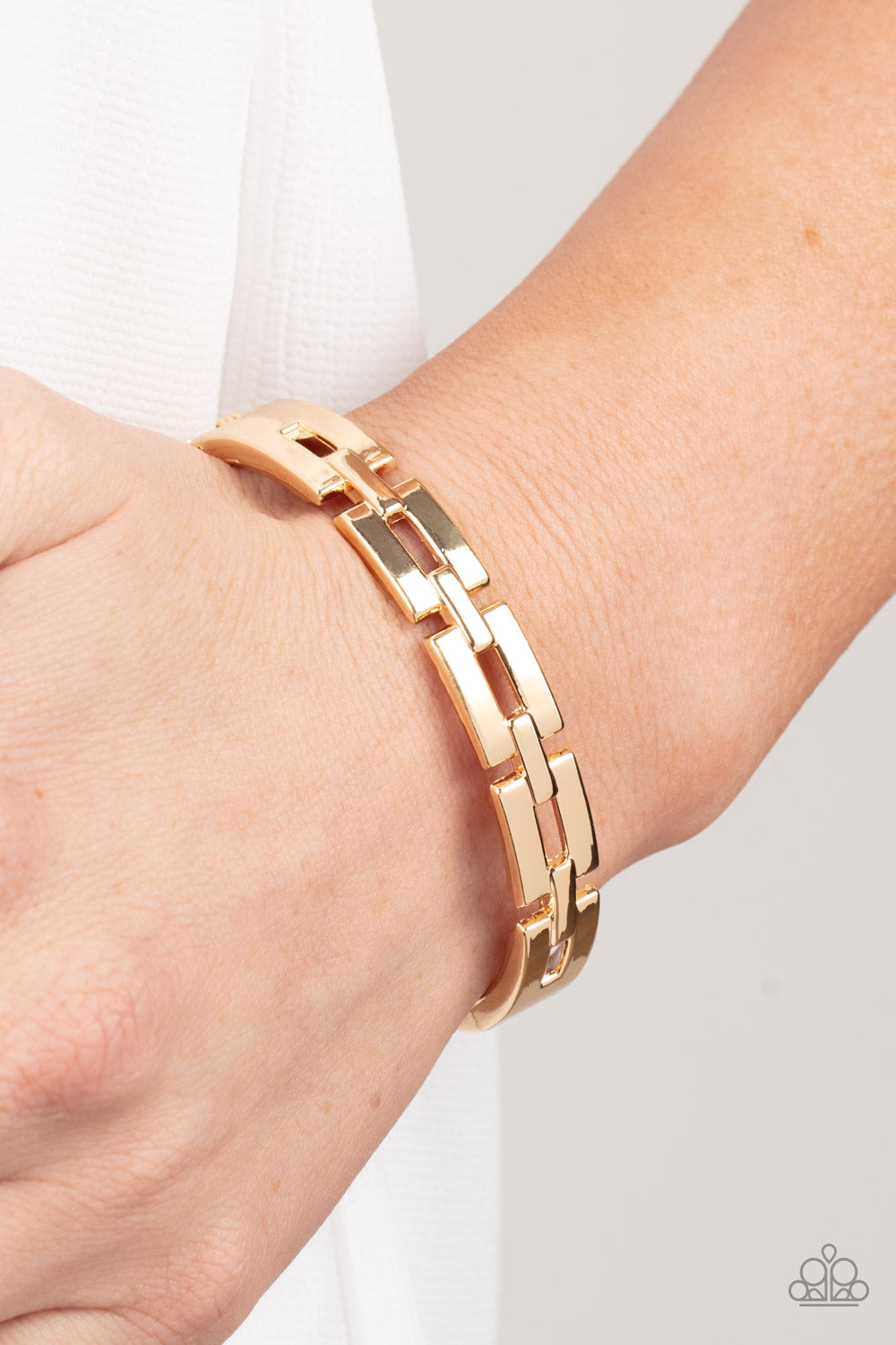 Closed Circuit Strategy - Gold Bracelet