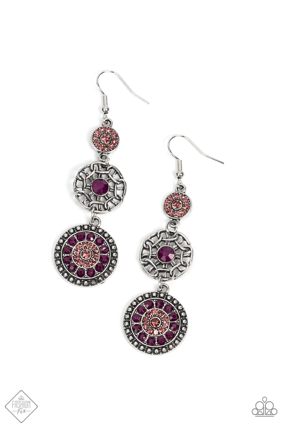 Farmhouse Hustle - Purple Earrings