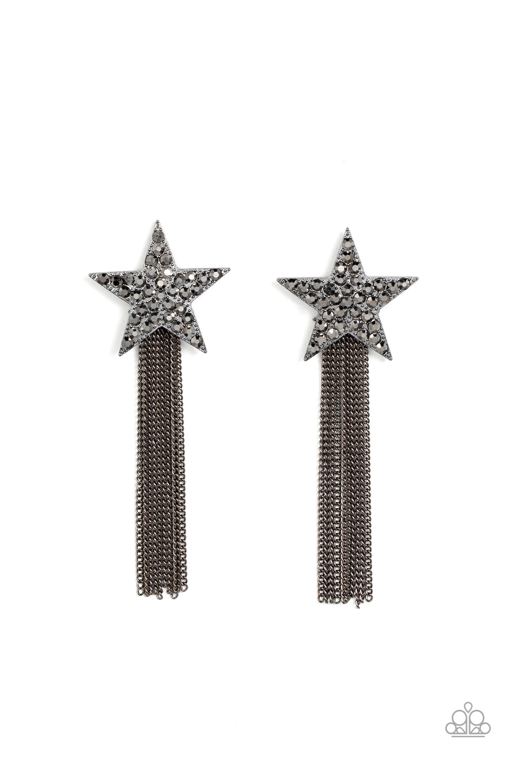 Superstar Solo - Black Earrings