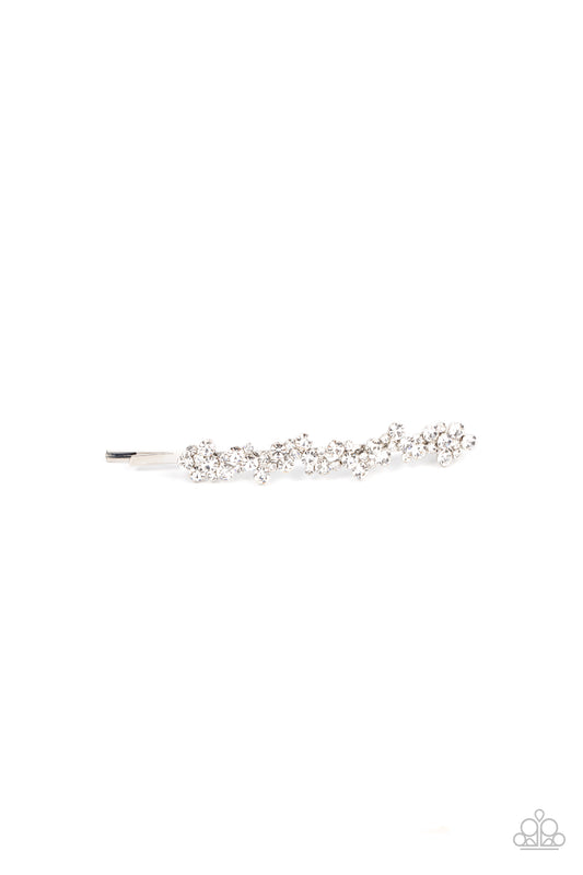Starry Sprinkles - White Bobby Pin