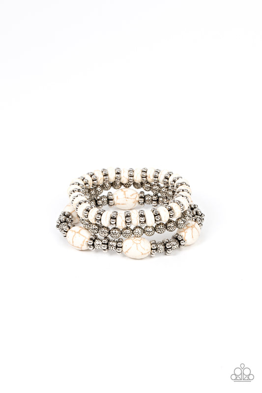 Take by SANDSTORM - White Bracelets