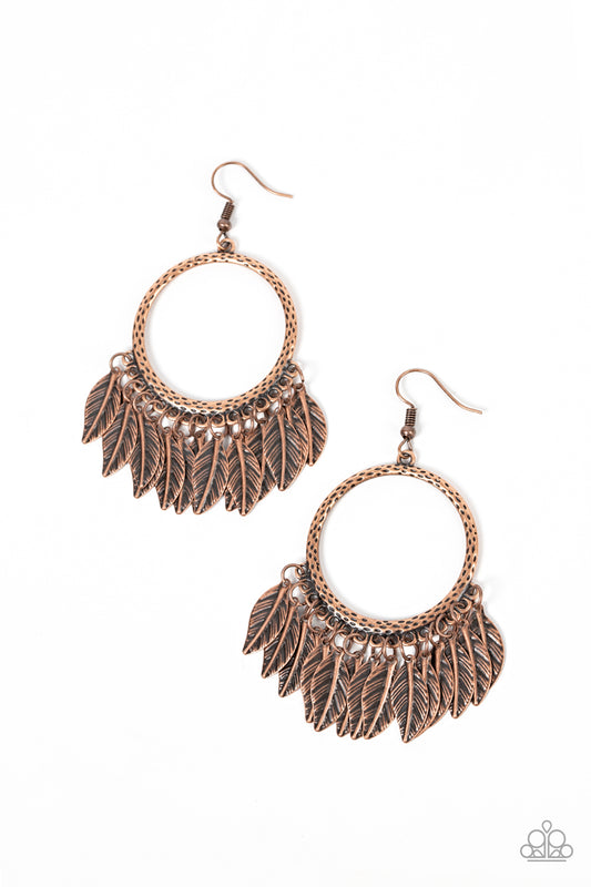 FOWL Tempered - Copper Earrings