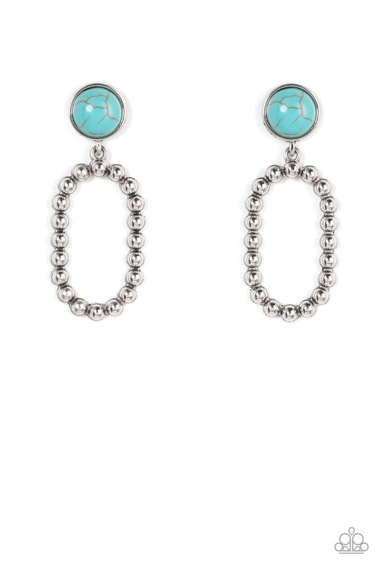Riverbed Refuge - Blue Earrings