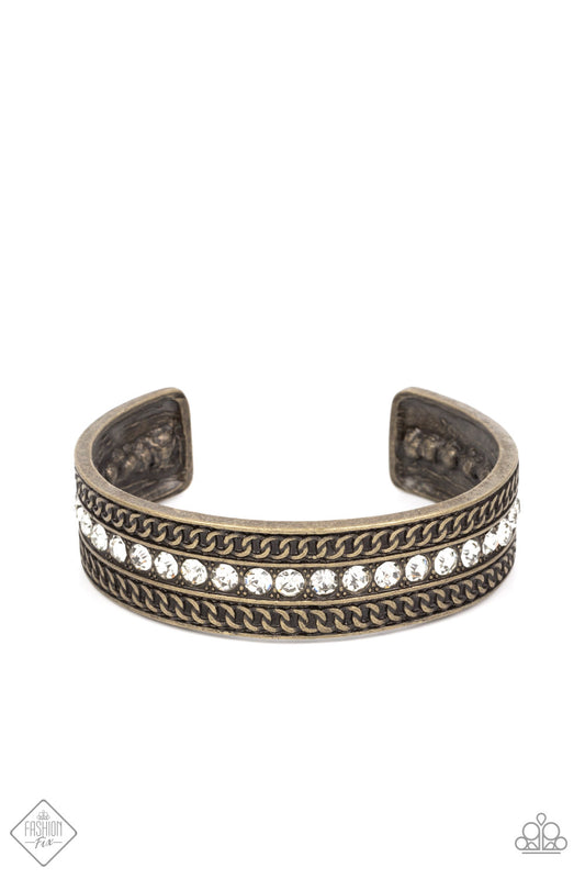 Grit Goals - Brass Bracelet