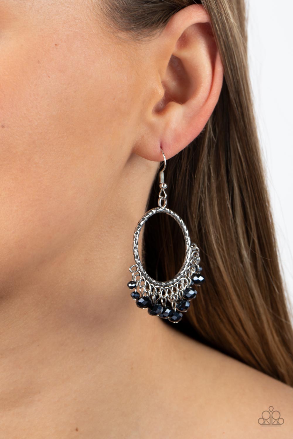 As if by Magic - Blue Earrings