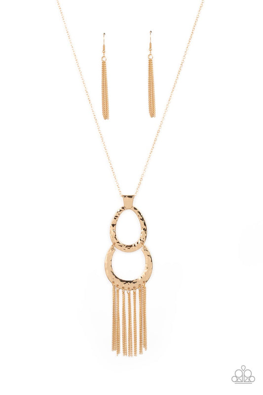 Reeling in Relics - Gold Necklace