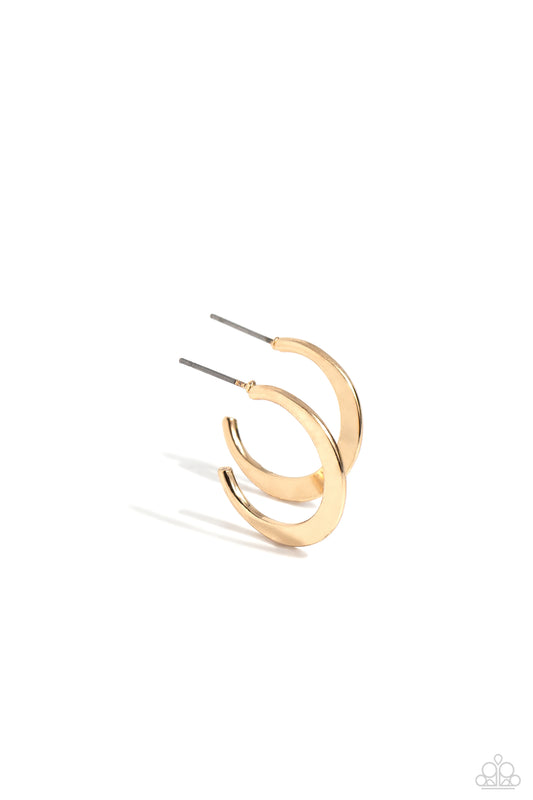 Royal Runway - Gold Earrings