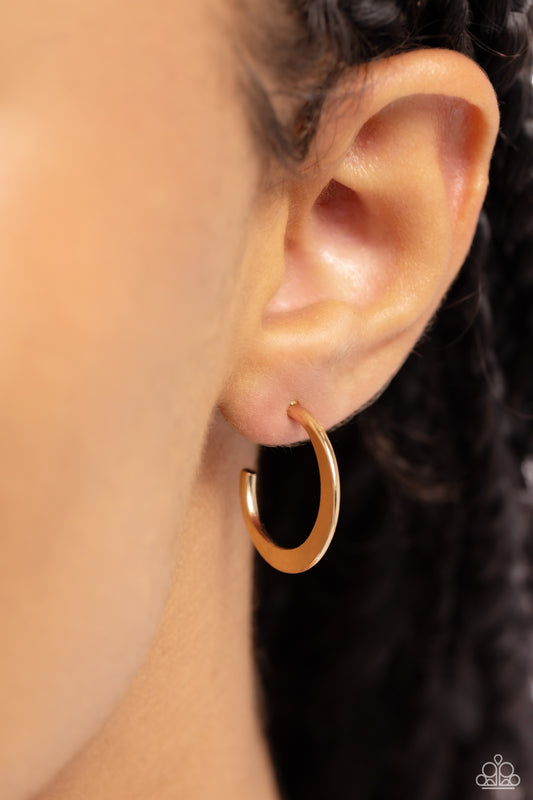 Royal Runway - Gold Earrings