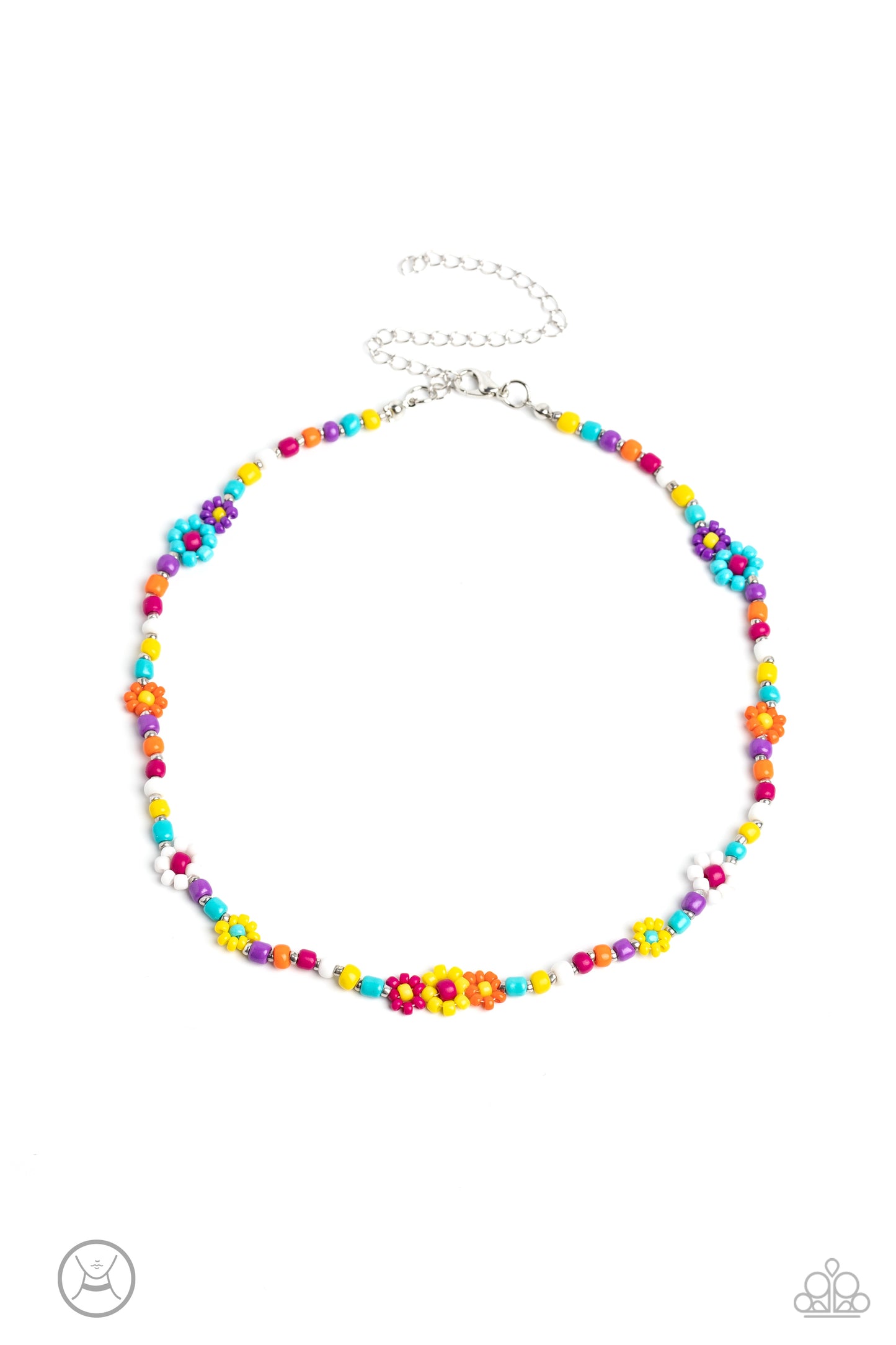 Flower Child Flair - Multi BL/MT - Necklace