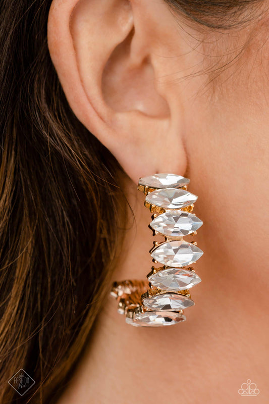 Priceless Pairing - Gold Earrings