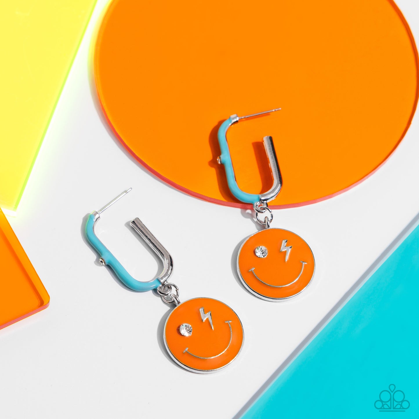 Personable Pizzazz - Orange Earrings