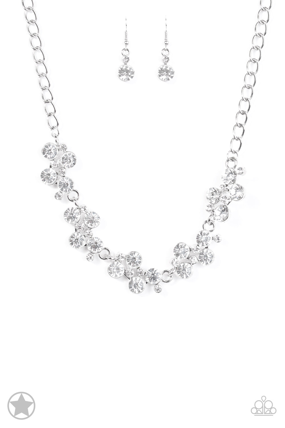 Hollywood Hills - White Necklace