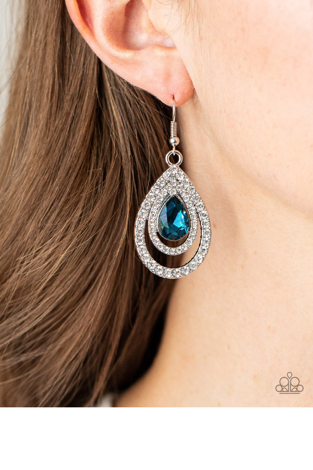 So The Story GLOWS - Blue Earrings